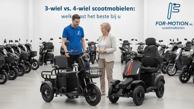 3-wiel of 4-wiel scootmobiel: wat past het beste bij jou?