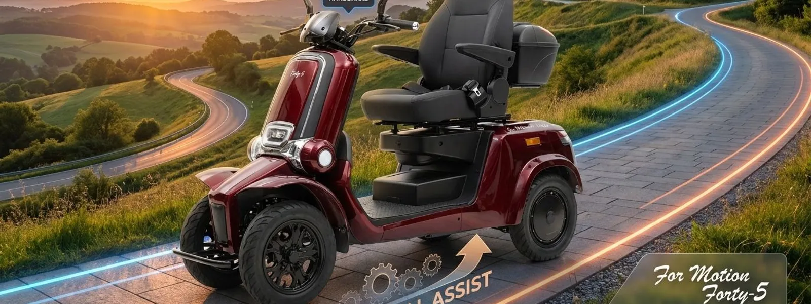 Hill Assist Scootmobiel: Veilig en Zorgeloos Stoppen op Hellingen