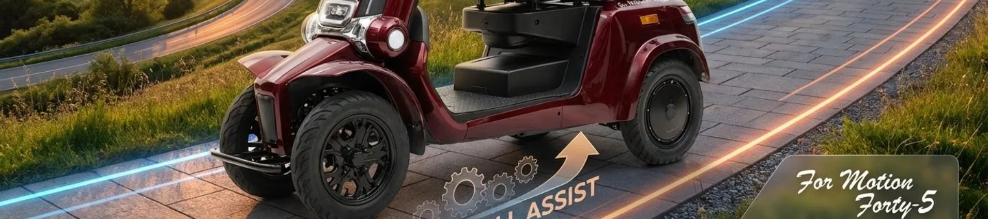 Hill Assist Scootmobiel: Veilig en Zorgeloos Stoppen op Hellingen