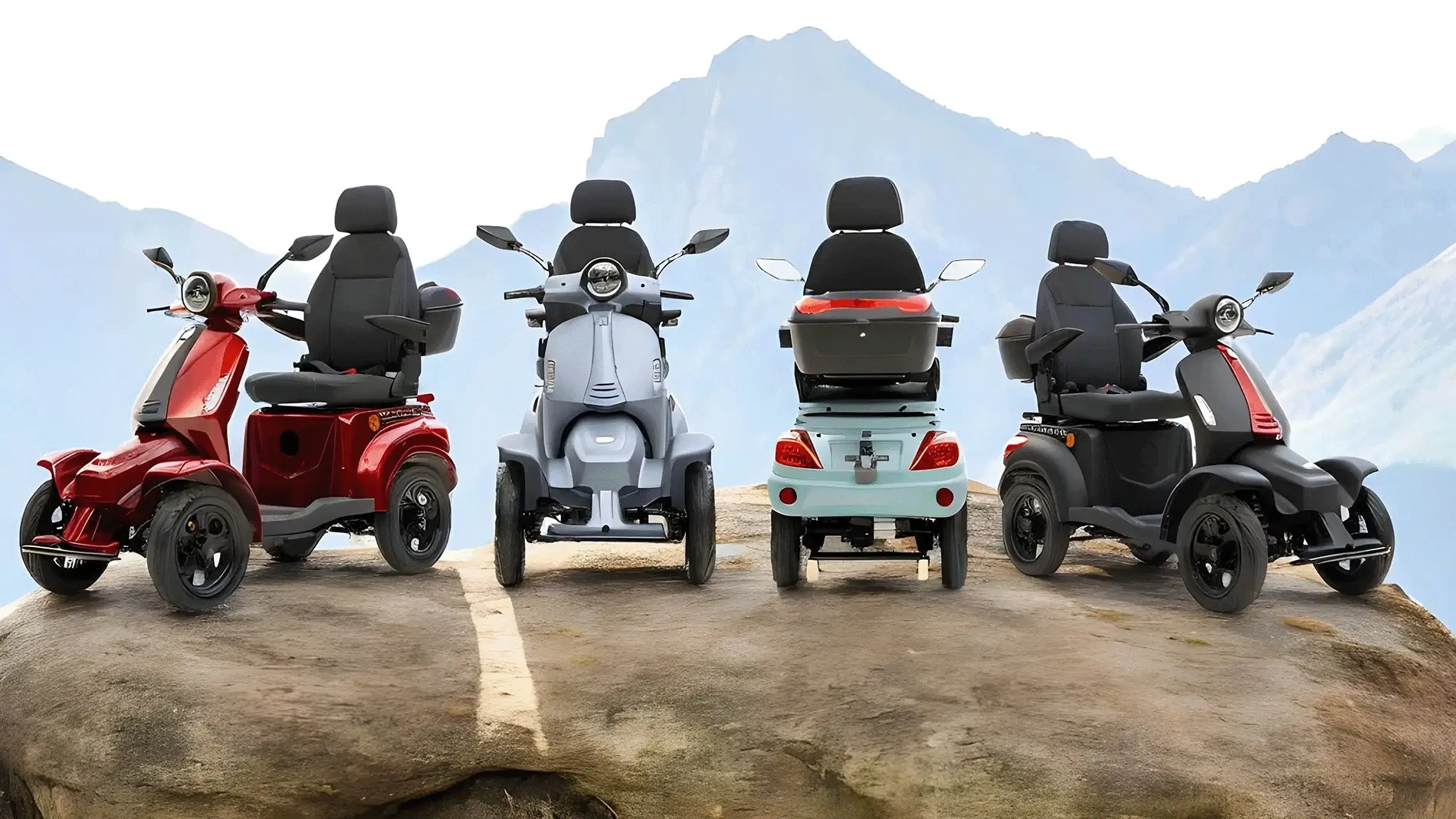 Scootmobiel in de winter: stallen, laden en toch rijden