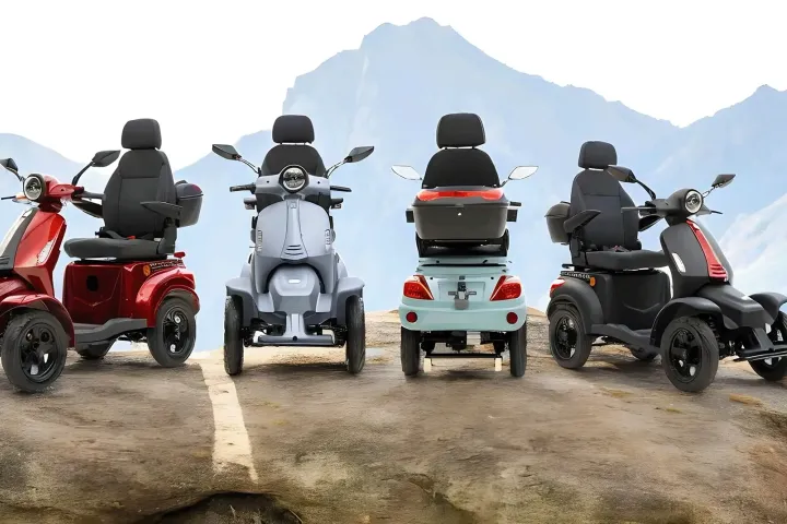Scootmobiel in de winter: stallen, laden en toch rijden