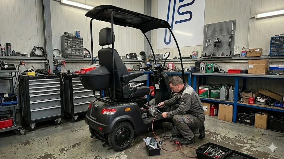 Scootmobiel onderhoud