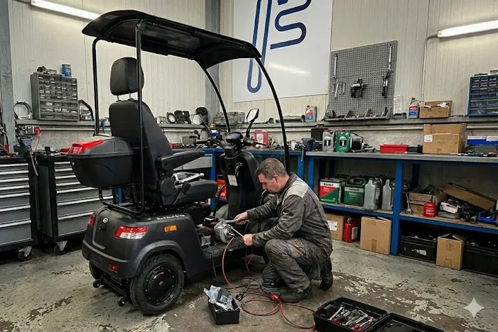 Onderhoudskalender scootmobiel: wat u wanneer controleert
